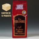 12 paquets Pur Colombie grains (12 x 250g)